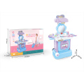 DWI Dowellin Pretend Play Kids Vanity Table Beauty Play Set with Fashion & Make up Accessories toys for Girls